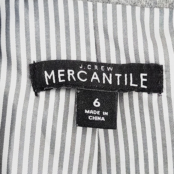 J. Crew Mercantile Wool Blend Gray Blazer Women's 6 - Picture 7 of 8